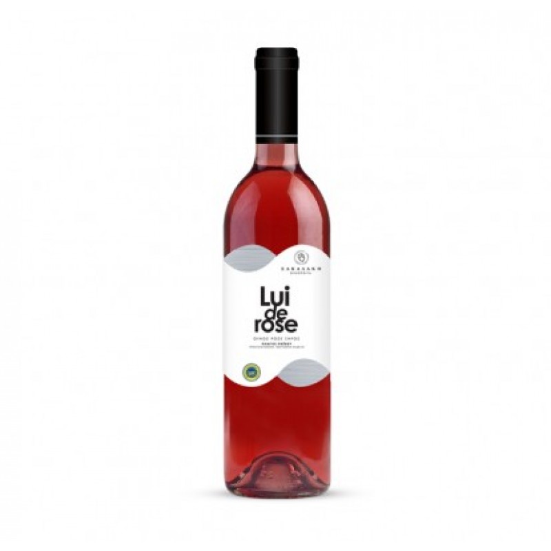 Ροζέ Ημίγλυκος "lui de rose" "Σακαλάκη"750ml