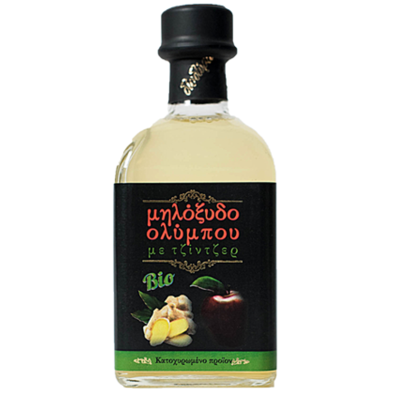 Βιολογικό Μηλόξυδο Ολύμπου με Τζίντζερ 250ml