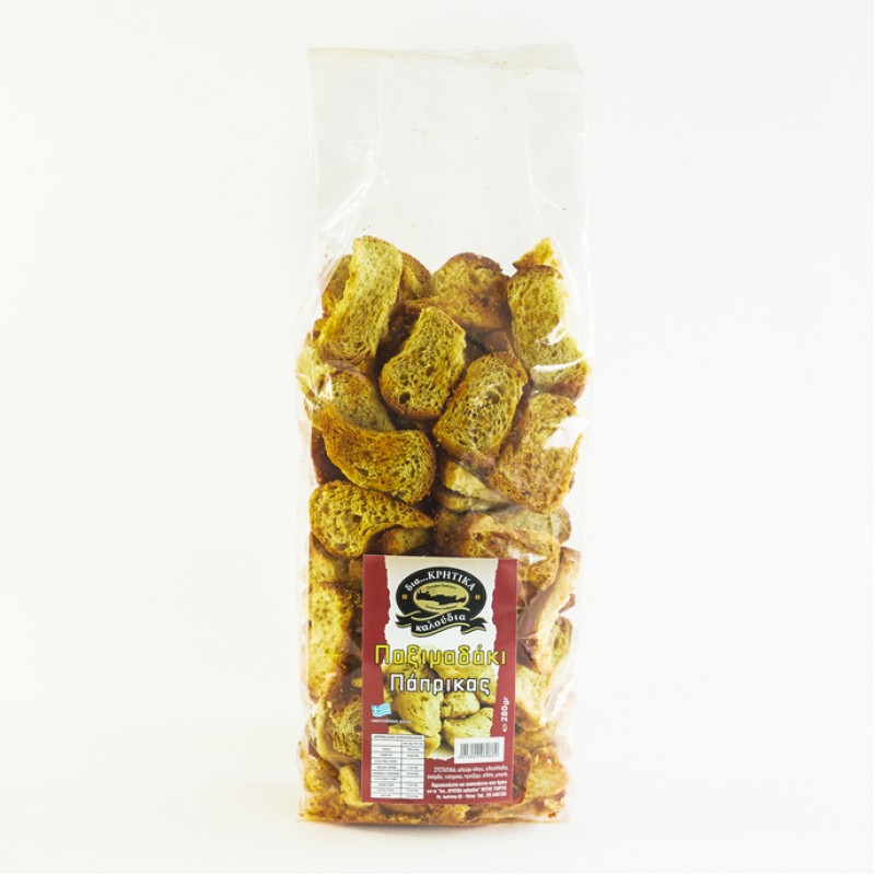 Παξιμάδι Πάπρικας "δια…Κρητικά καλούδια" 280gr