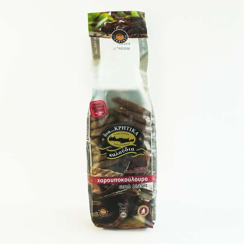 Χαρουποκούλουρο χωρίς ζάχαρη "δια…Κρητικά καλούδια" 200gr