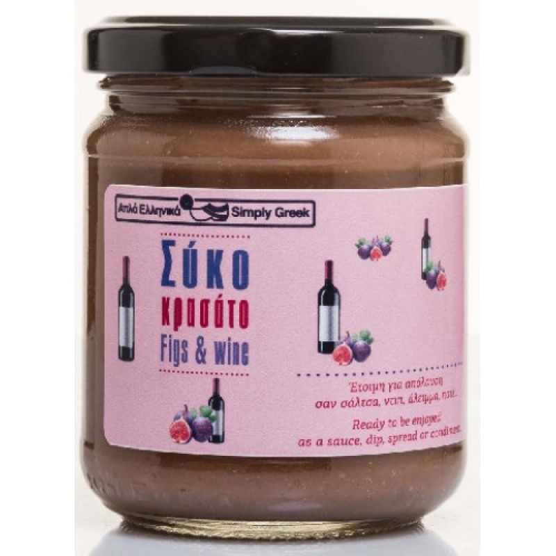 Κρασάτο Σύκο "Simply Greek" 200gr Κρασάτο Σύκο "Simply Greek" 200gr