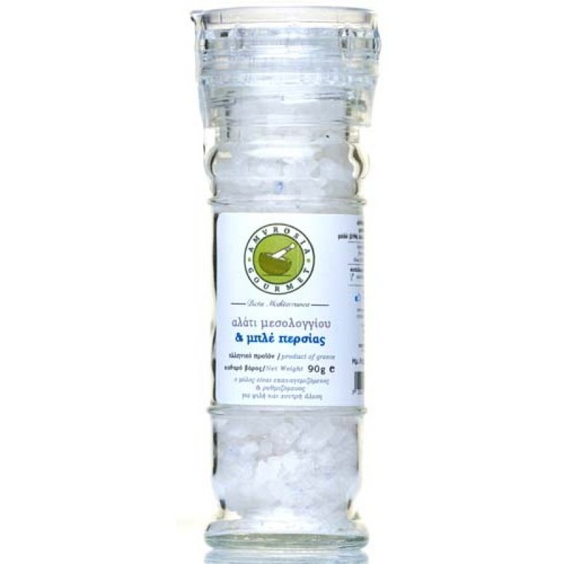 Αλάτι Μεσολογγίου & Μπλε Περσίας "Amvrosia Gourmet" 90gr