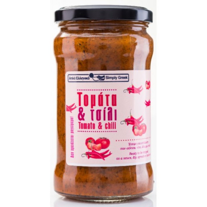 Τομάτα & Τσίλι "Simply Greek" 280gr