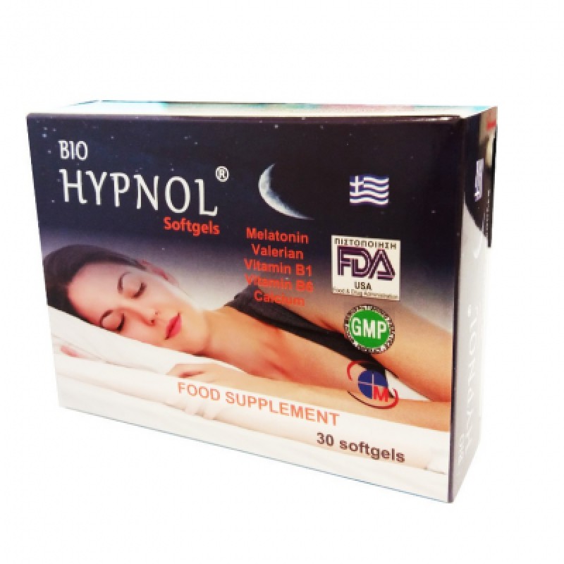 Για ήσυχο ύπνο - Hypnol Medichrom 30 κάψουλες