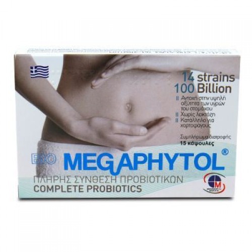 Προβιοτικά - Megaphytol Medichrom 15 κάψουλες