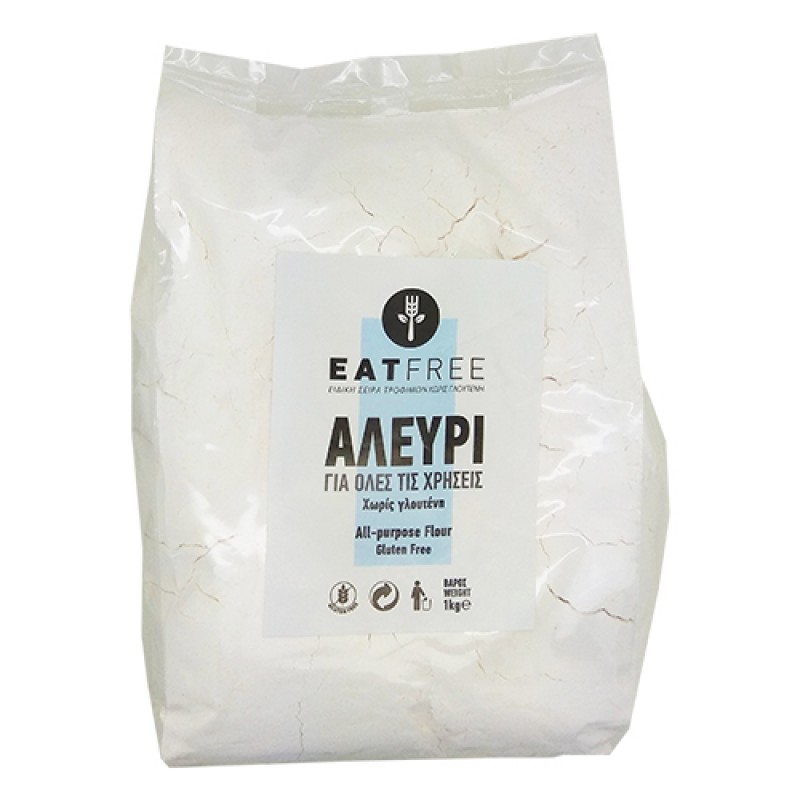 Βιολογικό Αλεύρι για όλες τις χρήσεις "EAT FREE" 500gr