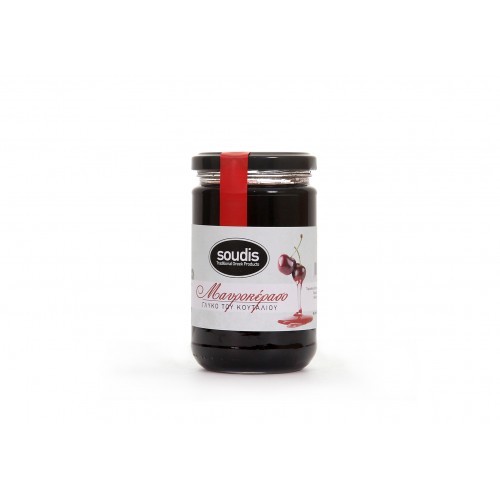 Γλυκό του κουταλιού Μαυροκέρασο Σούδης 380gr