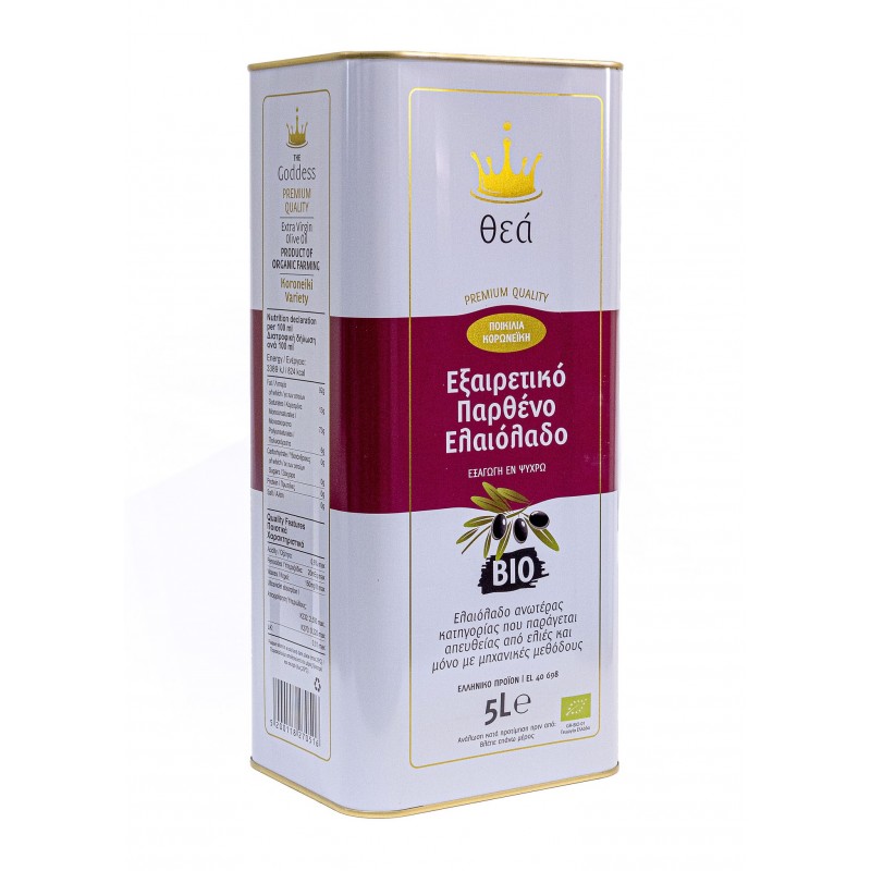 Βιολογικό Έξτρα Παρθένο Ελαιόλαδο Ηρακλείου ΘΕΑ 5L