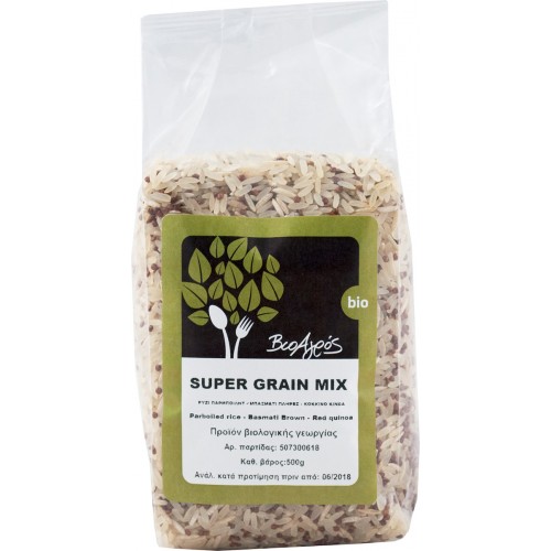 Βιολογικό super grain mix "ΒιοΑγρός" 500gr Βιολογικό super grain mix "ΒιοΑγρός" 500gr