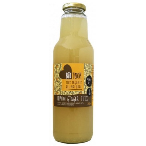 Βιολογικός Χυμός Λεμόνι με Τζίντζερ "Bio Today" 750ml