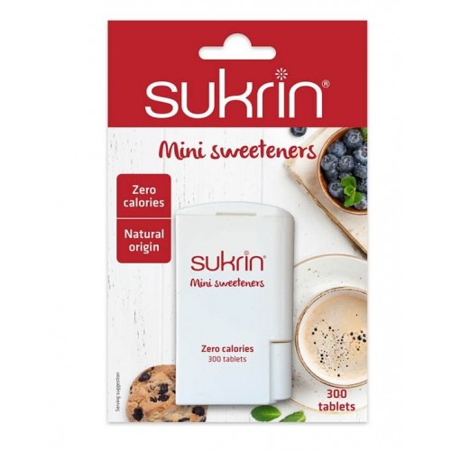 Γλυκαντικές ταμπλέτες Sukrin χωρίς γλουτένη (mini sweeteners 300 tablets)