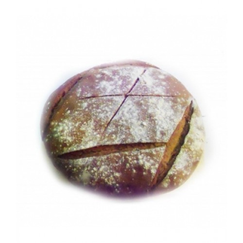 Βιολογικό φρέσκο ψωμί μαύρο με προζύμι 500gr ''Βιοαγρός''