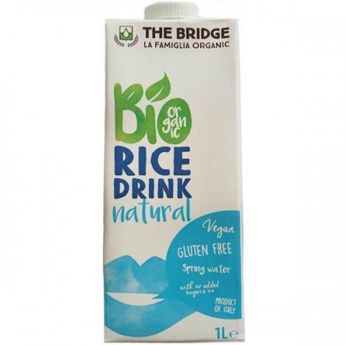 Βιολογικό Ρόφημα Ρυζιού χωρίς γλουτένη "The Bridge" 1Lt