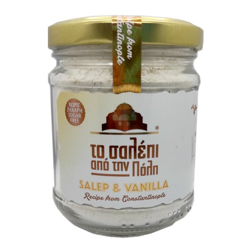 Σαλέπι παραδοσιακό Βανίλια χωρίς γλουτένη & χωρίς ζάχαρη "Το Σαλέπι από την Πόλη" 100gr