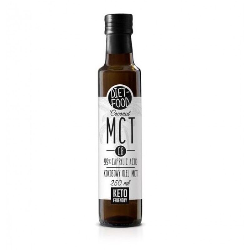 MCT oil +C8 λάδι καρύδας KETO-FRIENDLY DIET FOOD 250ml 