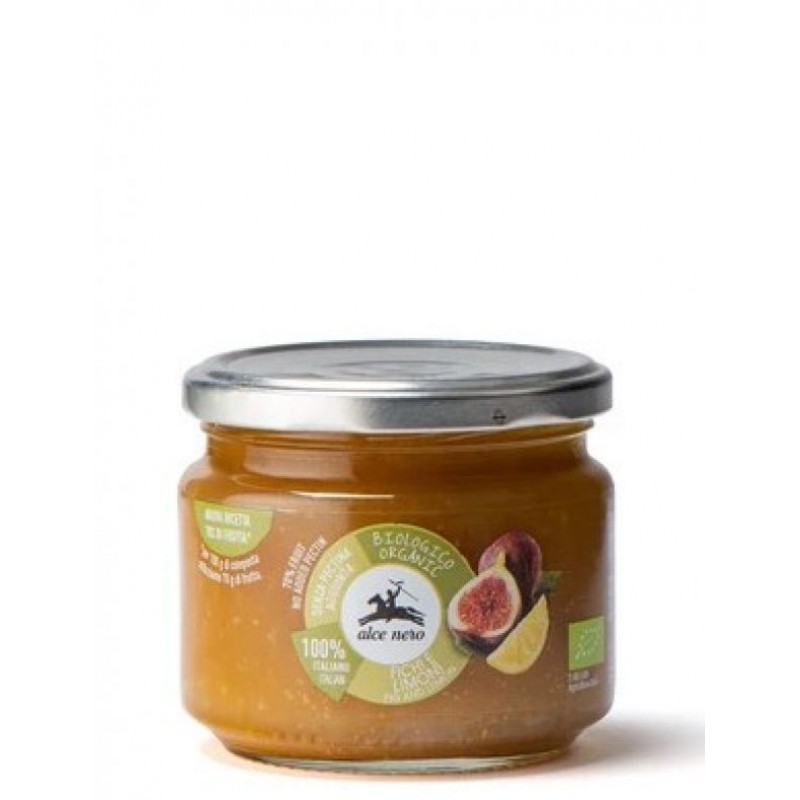 Βιολογικό άλειμμα Σύκο Λεμόνι χωρίς ζάχαρη 270gr alce nero