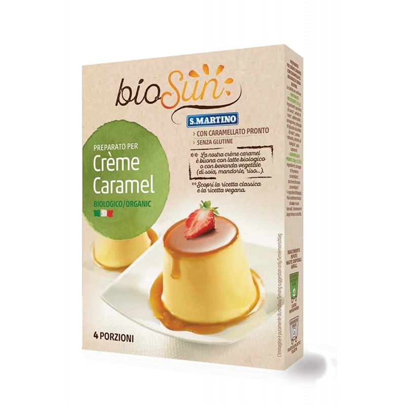 Βιολογικό μείγμα κρέμα καραμελέ 95gr bio sun