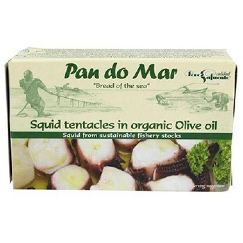 Βιολογικό καλαμάρι 120gr pan do mar