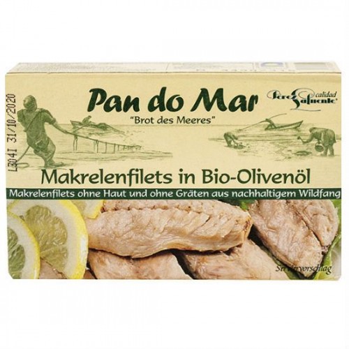 Βιολογικό σκουμπρί 120gr pan