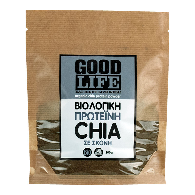 Βιολογική πρωτείνη Chia 200gr Βιοαγρός