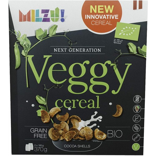 Βιολογικά veggy δημητριακά χωρίς ζάχαρη vegan milzu 185gr 