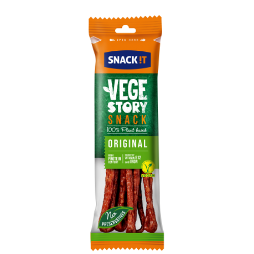 Βιολογικό Vegan snack τύπου σαλάμι high protein ,iron +Β12 original 90gr Tarczynski Βιολογικό Vegan snack τύπου σαλάμι high protein ,iron +Β12 original 90gr Tarczynski