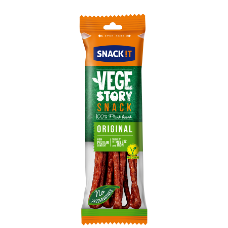 Βιολογικό Vegan snack τύπου σαλάμι high protein ,iron +Β12 original 90gr Tarczynski Βιολογικό Vegan snack τύπου σαλάμι high protein ,iron +Β12 original 90gr Tarczynski