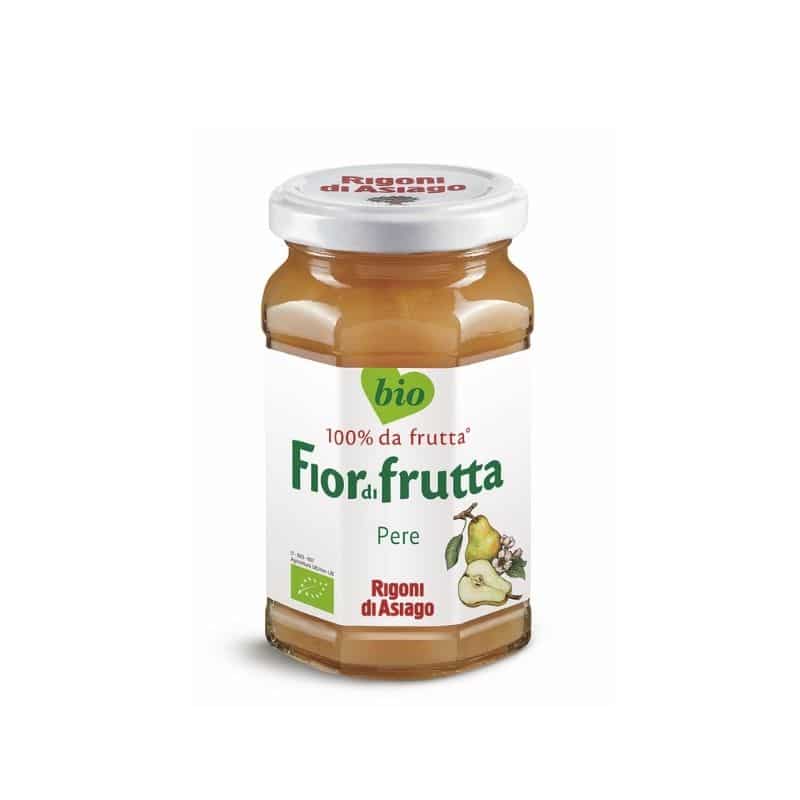 Βιολογικό άλειμμα μαρμελάδα αχλάδι χωρίς ζάχαρη και χωρίς γλουτένη 250gr fior di frutta