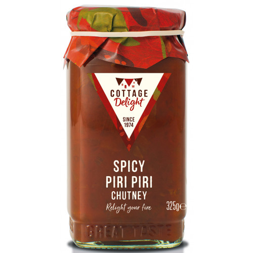 Τσάτνει καυτερό Spicy Piri Piri Chutney 325gr COTTAGE 