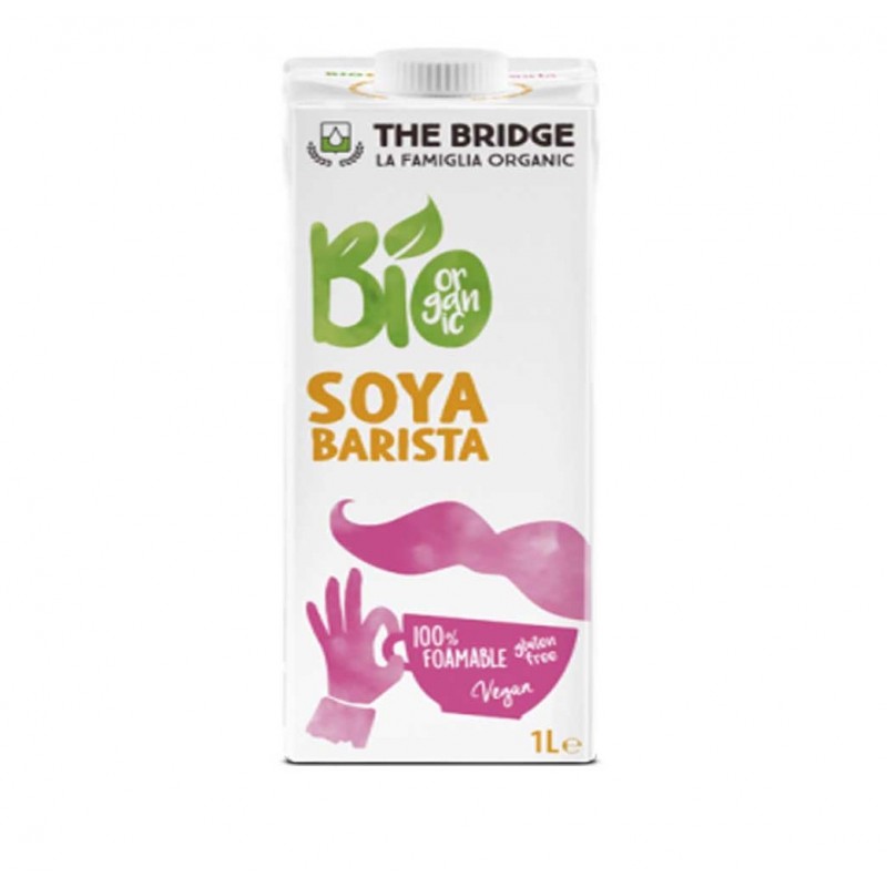 Βιολογικό ρόφημα σόγιας BARISTA (για Αφρόγαλα) the bridge