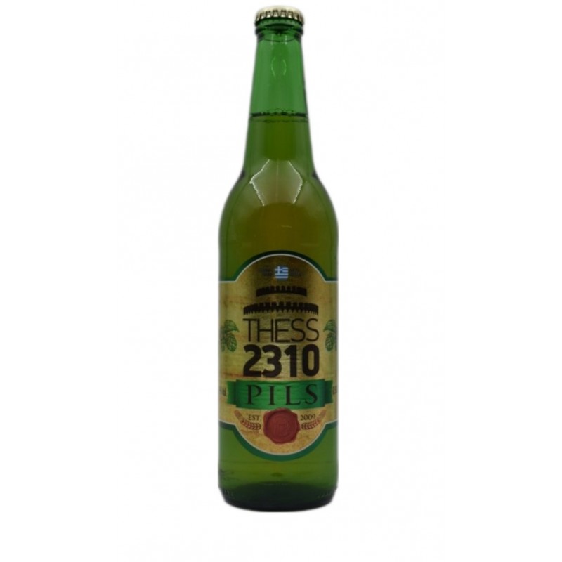 Μπύρα Θεσσαλονίκης Pils Thess 2310 500ml ΜΗ ΕΠΙΣΤΡΕΦΟΜΕΝΗ ΦΙΑΛΗ 