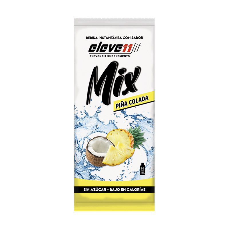 Elecven mix χυμός σκόνη pina colada χωρίς ζάχαρη low calories keto friendly 9gr