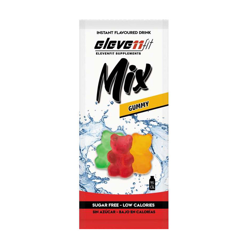 Eleven mix χυμός σκόνη gummi mix χωρίς ζάχαρη low calories keto friendly 9gr