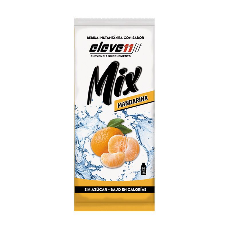 Eleven mix χυμός σκόνη ΜΑΝΤΑΡΙΝΙ χωρίς ζάχαρη low calories keto friendly 9gr