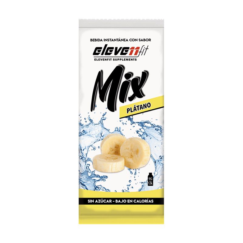 Eleven mix χυμός σκόνη ΜΠΑΝΑΝΑ χωρίς ζάχαρη low calories keto friendly 9gr