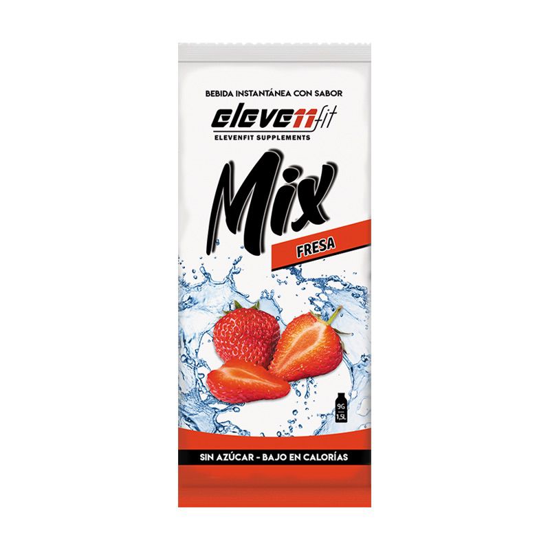 Eleven  mix χυμός σκόνη ΦΡΑΟΥΛΑ χωρίς ζάχαρη low calories keto friendly 9gr
