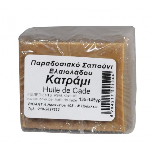 Ελαιοσάπουνο για δερματικές παθήσεις με κατράμι 120-130gr Bio Art