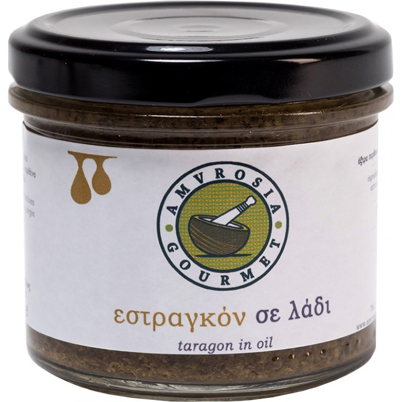 Εστραγκόν σε ελαιόλαδο 100gr Amvrosia