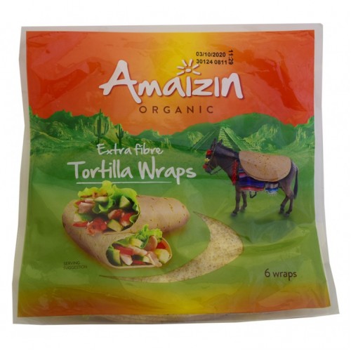 Βιολογική τορτίγια 6χ40gr 6 τεμάχια AMAIZIN