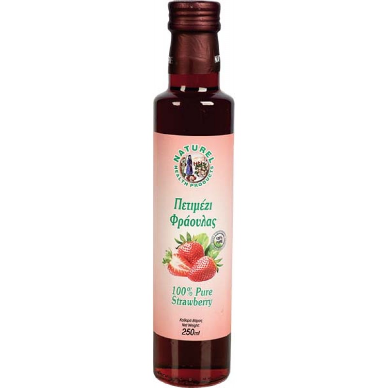 Πετιμέζι φράουλας 100% Pure Strawberry 250gr Naturel