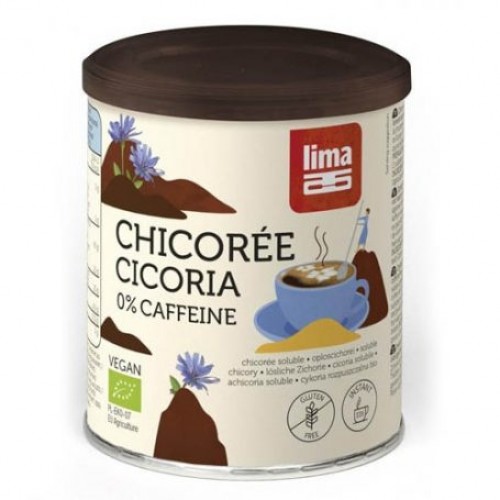 Βιολογικό υποκατάστατο στιγμιαίου καφές από ραδίκια χωρίς καφείνη 100gr Lima