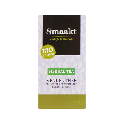 Βιολογικό τσαι Fennel (Μάραθος) 20 φακελάκια 30gr Smaakt