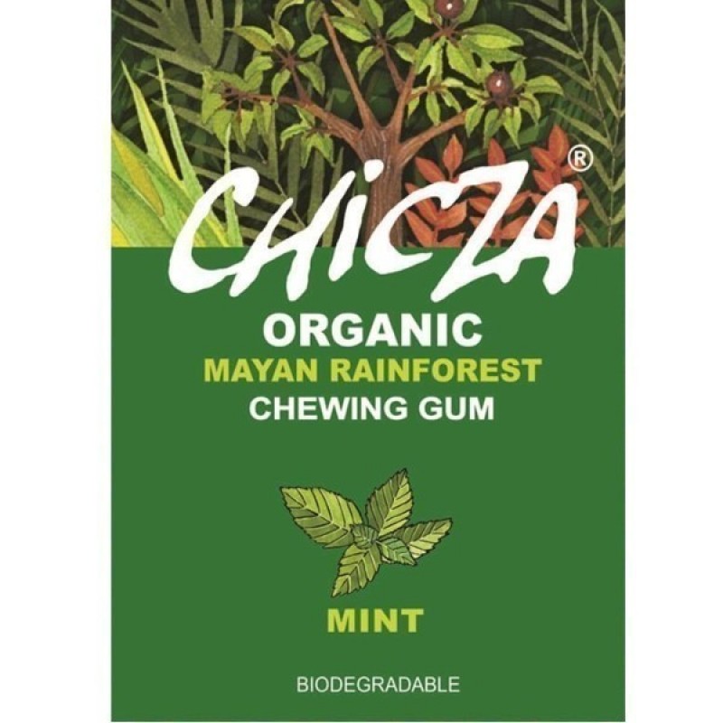 Βιολογική τσίχλα με άρωμα Μέντα 30gr CHICZA