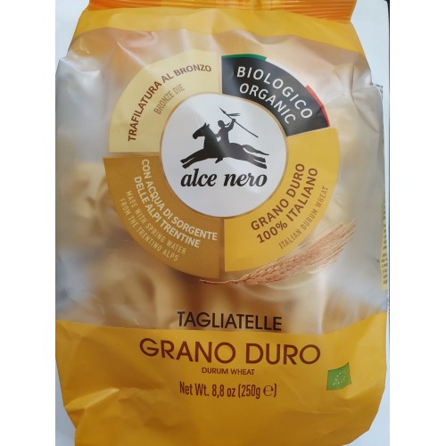 Βιολογικές ταλιατέλες λευκές 250gr Alce Nero