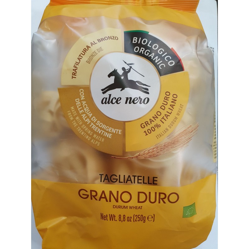 Βιολογικές ταλιατέλες λευκές 250gr Alce Nero