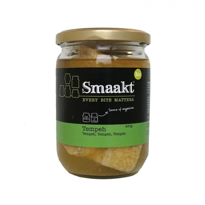 Βιολογικό vegan Τέμπε (Tempeh) "Smaakt" 400gr