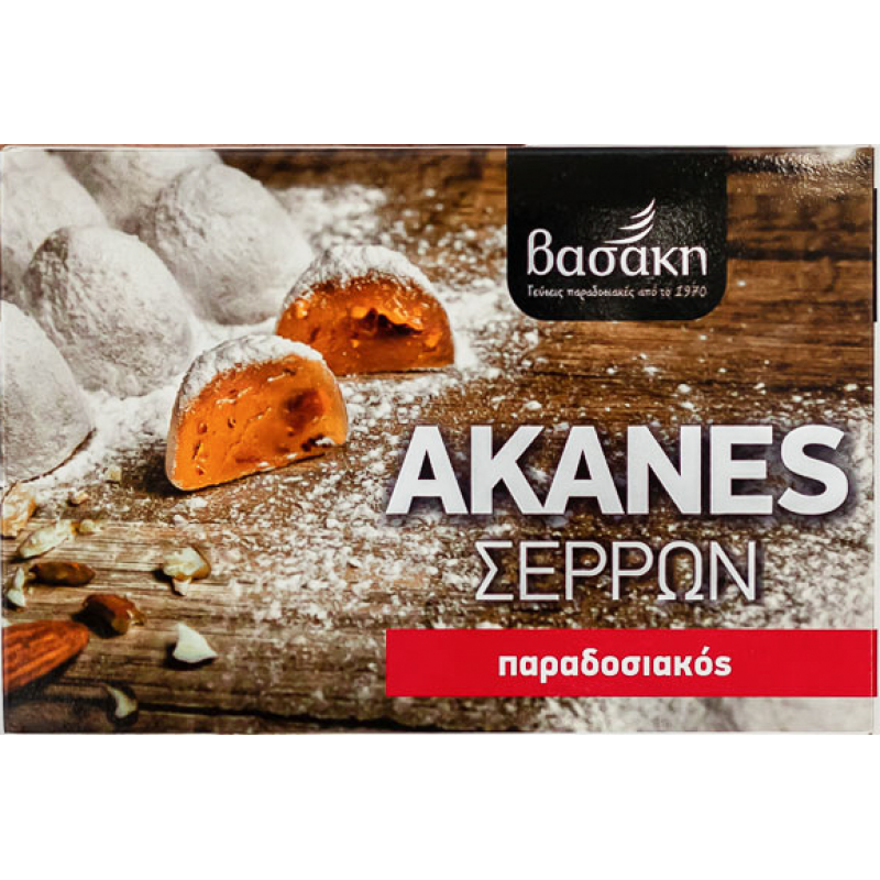 Ακανές Σερρών παραδοσιακός "Βασάκη" 360gr Ακανές Σερρών παραδοσιακός "Βασάκη" 360gr