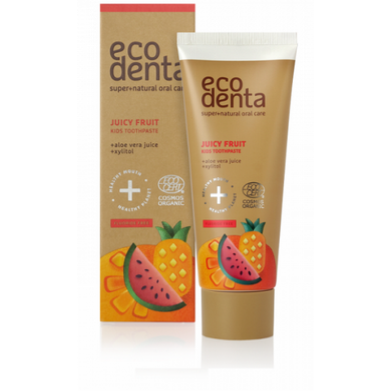 Βιολογική οδοντόκρεμα παιδική με φρούτα super natural oral care 75ml Eco Denta