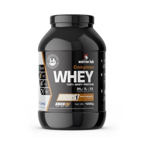 Πρωτείνη ορού γάλακτος Complete Whey white chocolate "Warrior lab" 2270gr