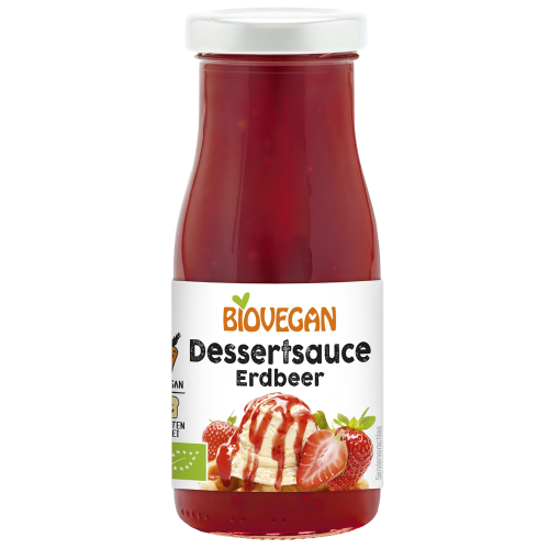 Βιολογικό σιρόπι φράουλα χωρίς γλουτένη 150ml Viovegan